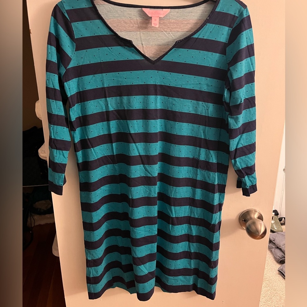 Lilly Pulitzer Casual Striped Dress - XS